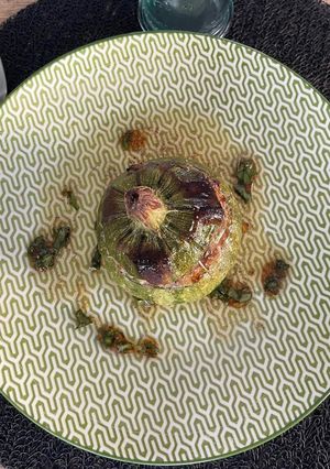 Une photo de Courgette ronde farci
