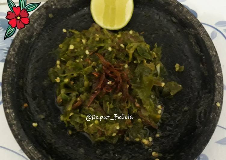 Sambal Ijo Ikan Teri