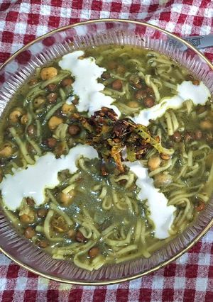 عکسی از دستور آش رشته