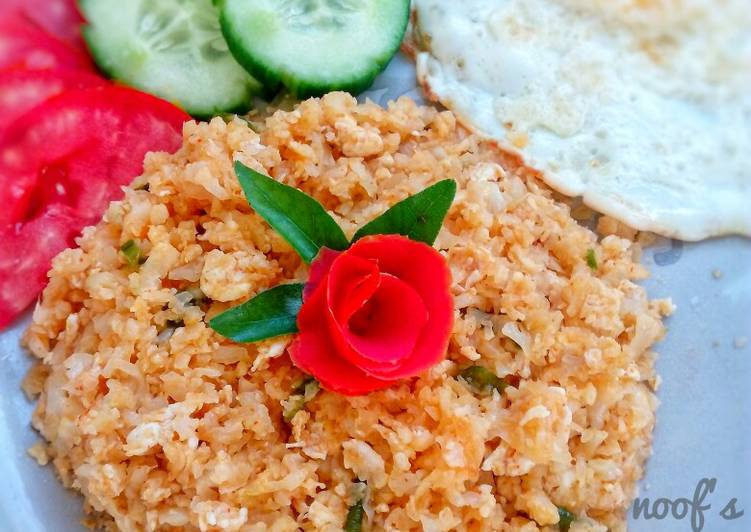Resep Cauliflower Fried Rice (Nasgor Kembang Kol) Anti Gagal