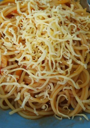 Foto resep Spagetti vegan delicious