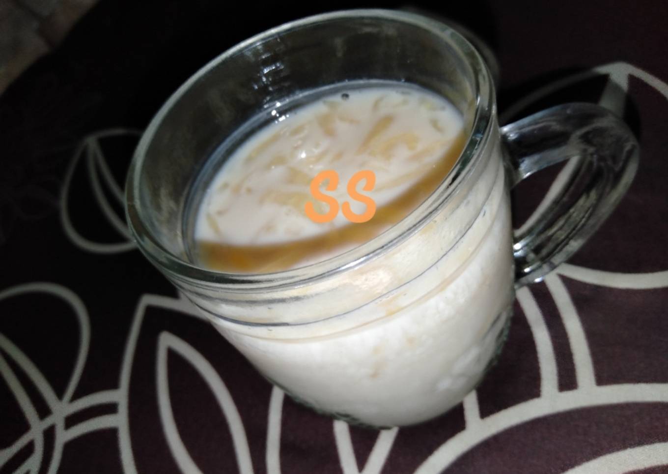 Es Blewah Susu Pisang