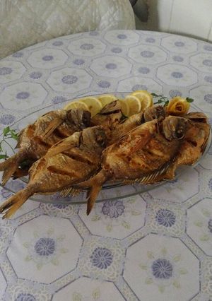 صورة لوصفة سمك مقلي