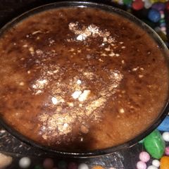 A picture of Instant choco banana ice cream.