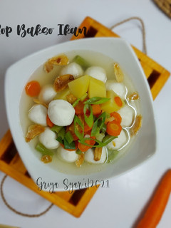 Foto resep Sop Bakso Ikan