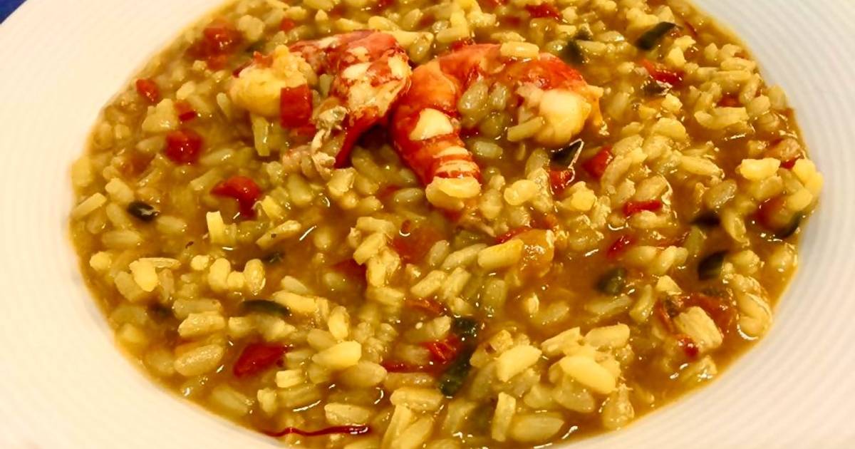 Arroz Caldoso Con Carabineros Receta De Riberillacocinilla Cookpad 3124