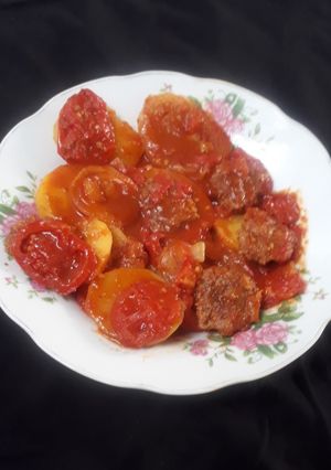 عکسی از دستور تاس کباب رژیمی بدون سرخ کردن