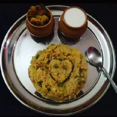 A picture of Matar Pulao.