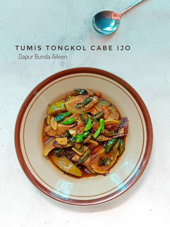 Foto resep Tumis Tongkol Cabe Ijo
