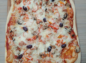 Foto de Massa de Pizza Caseira