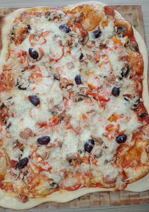 Foto de Massa de Pizza Caseira