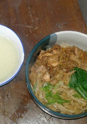 Foto resep Mie ayam praktis
