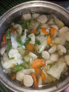 Foto resep Sayur sop baso ayam