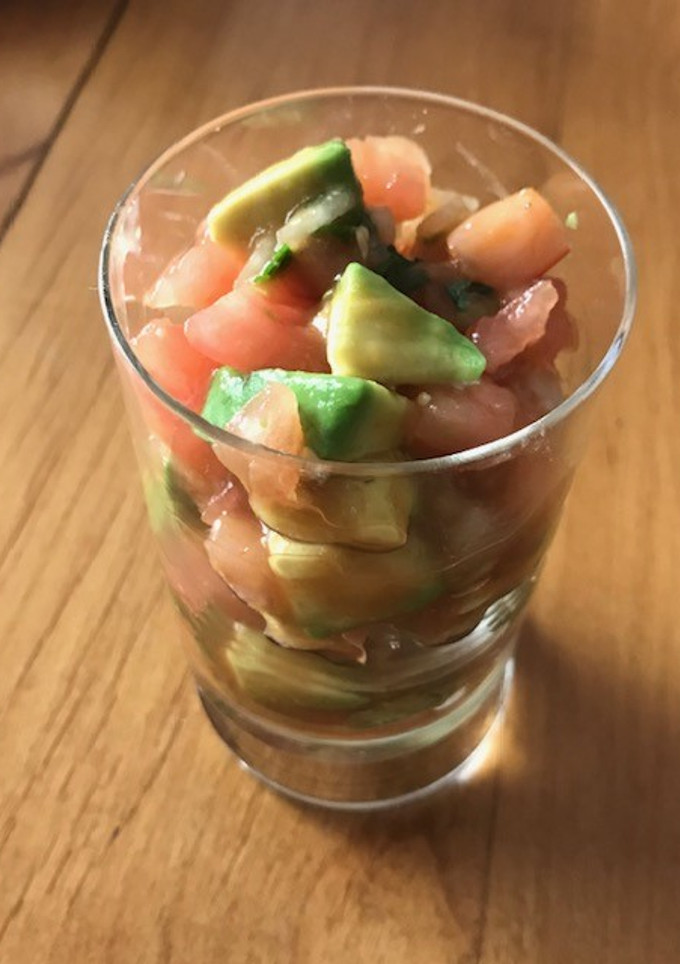 Una foto de Cebiche de camarones - 2