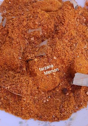 A picture of Bombay biryani masala.
