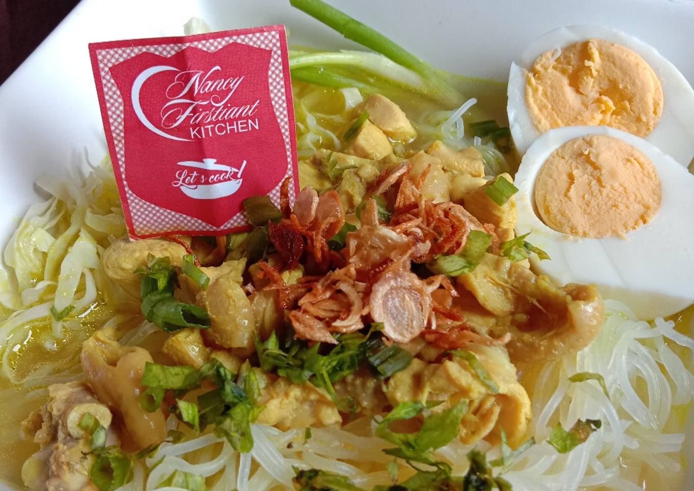 347. Soto Ayam Lamongan Bihun Jagung