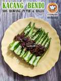 Kacang Bendi Sos Bawang Putih & Halia