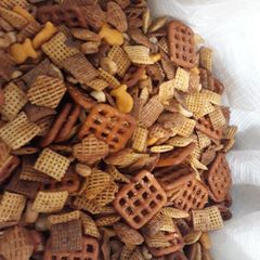 A picture of Classic Holiday Chex Mix Recipe.