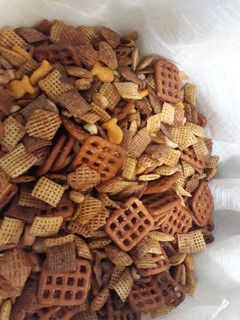 A picture of Classic Holiday Chex Mix Recipe.