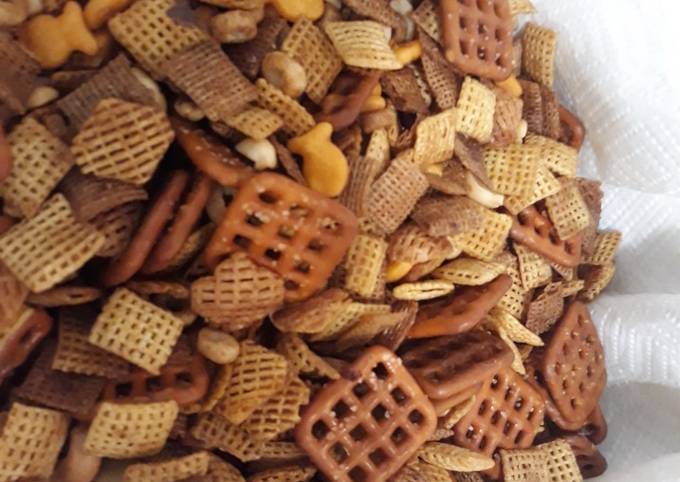 Classic Holiday Chex Mix Recipe