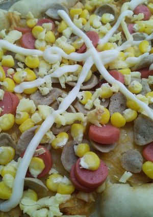 Foto resep Pizza homemade simple