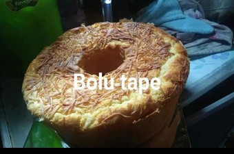 Resep Bolu tape keju panggang Istimewa