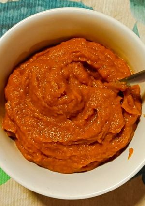 Una foto de Salsa de tomate casera🍅🍅🍅