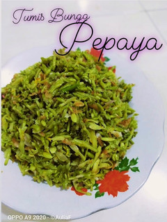 Foto resep Tumis Bunga Pepaya