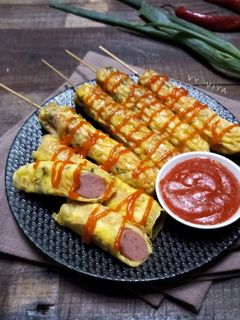 Foto resep SOSTEL SOSIS TELUR TANPA CETAKAN(dengan 2 cara)