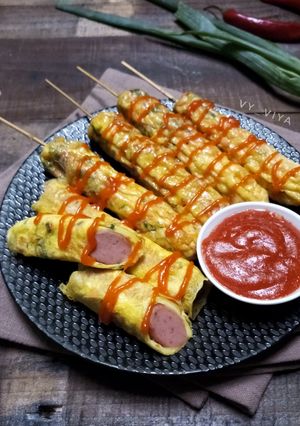 Foto resep SOSTEL SOSIS TELUR TANPA CETAKAN(dengan 2 cara)