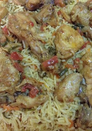 صورة لوصفة برياني دجاج🍗🍗