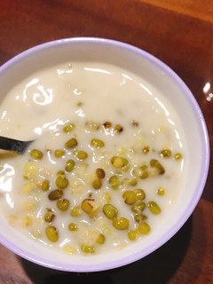 綠豆沙牛奶 的食譜成品照片