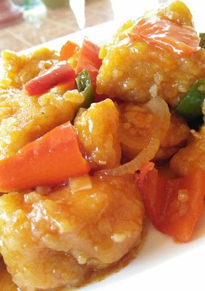 Foto resep Ayam Asam Manis