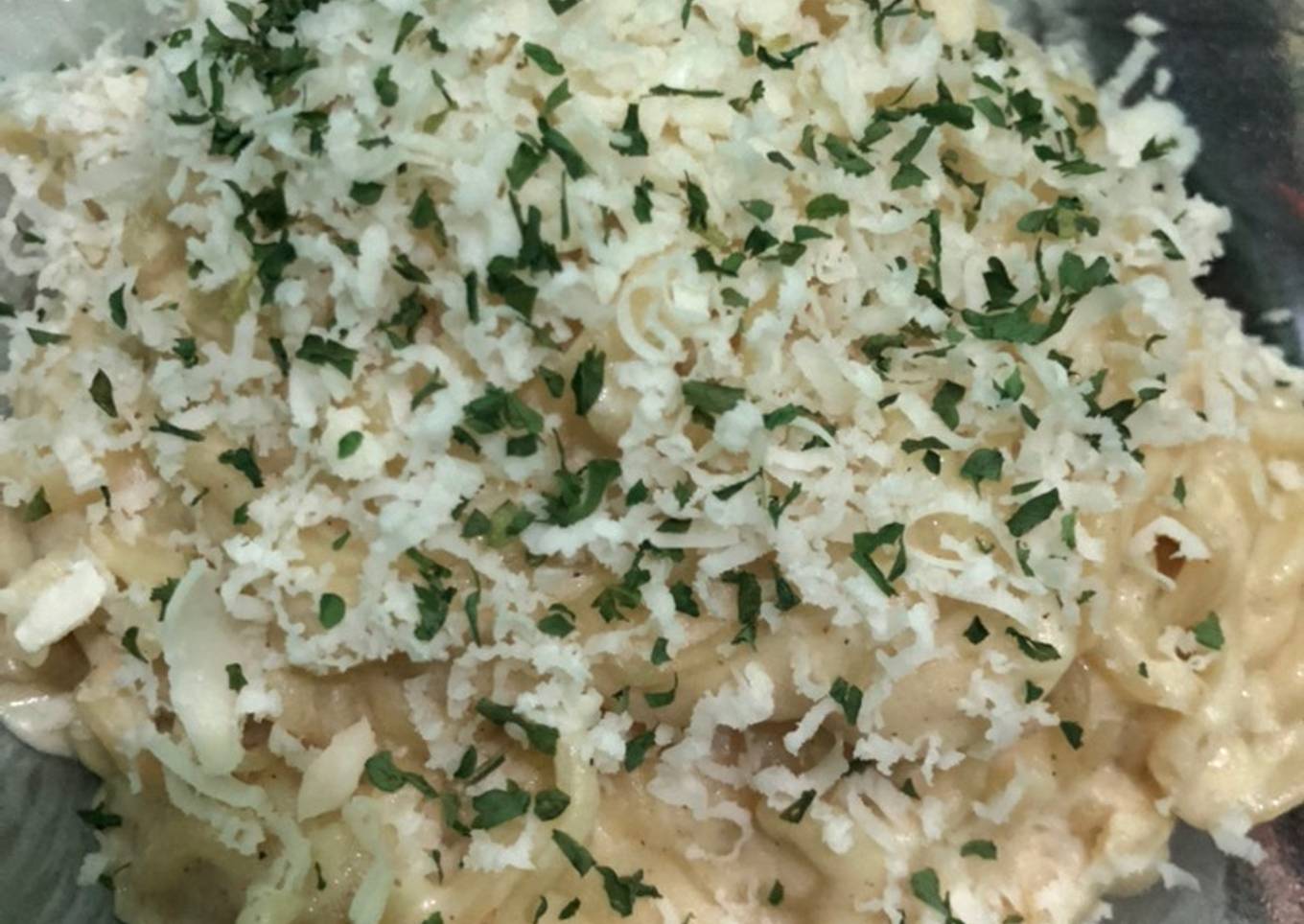 Mie Carbonara Anak Kost (Rice Cooker ONLY!!!)