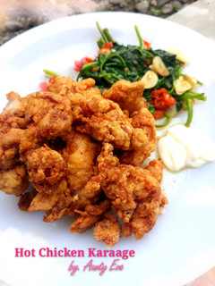 Foto resep HOT CHICKEN KARAAGE (Ayam Goreng Jepang Spicy)