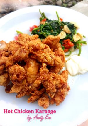Foto resep HOT CHICKEN KARAAGE (Ayam Goreng Jepang Spicy)