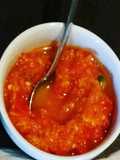 Fresh Chili Sauce (Sambal Mentah) *Vegan