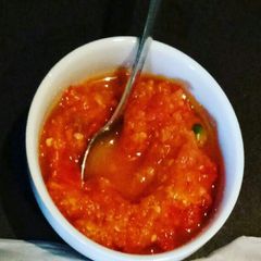 Fresh Chili Sauce (Sambal Mentah) *Vegan A picture of Fresh Chili Sauce (Sambal Mentah) *Vegan.