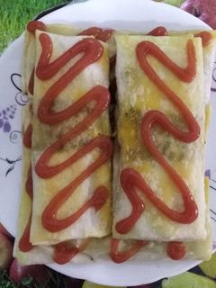 عکسی از دستور بورک گوشت و قارچ