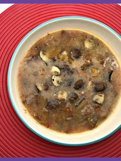 Una foto de Sopa de Bolets