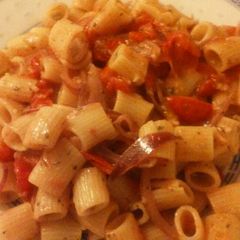 A picture of Quick pasta sautee.