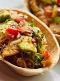 Thuyền Taco Gà & Rau Quả