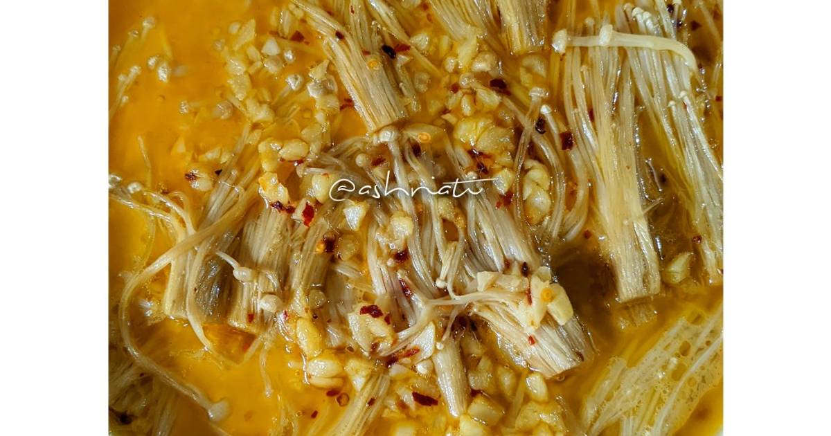 Resipi Spicy Enoki Butter oleh aFun ashriati Cookpad