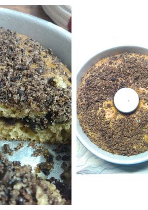 Una foto de Torta con nueces y chocolate 🍫🌰🍰