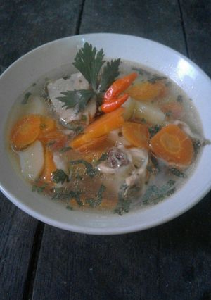 Foto resep Sayur sop ala warteg 🍜