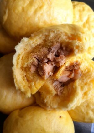 Foto resep Bakpau Labu
