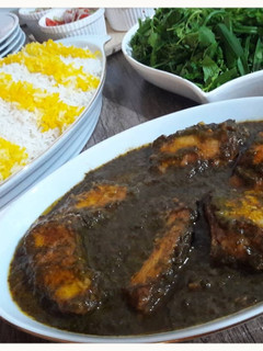 عکسی از دستور قلیه ماهی