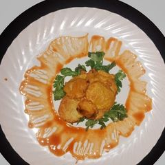 A picture of Aloo pakauda.