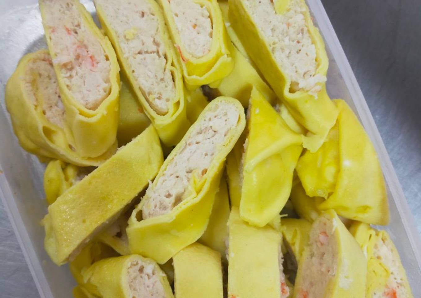 32. Chicken Egg Roll ala Hokben