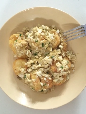 Cara Gampang Membikin Resep Tofu Masak Telur Asin yang  Bikin Ketagihan Anti Ribet, Mantap Sekali